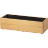 Compra JARDINERA DE MADERA RECTANGULAR CITY PINTADA 75X25X21 CM NON JAR575CP al mejor precio