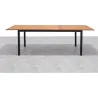 Compra MESA ALUMINIO MADERA EXTENSIBLE KINGSBURY 180-240 X 100 CM IMPORT 1041413561 al mejor precio