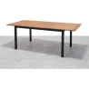 Compra MESA ALUMINIO MADERA EXTENSIBLE KINGSBURY 150-200 X 90 CM IMPORT 1041213172 al mejor precio