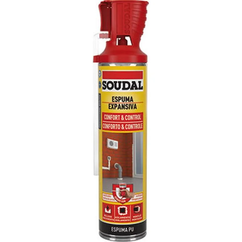Compra ESPUMA POLIURETANO GENIUS DOSIFICADO PRECISION 600 ML SOUDAL 123921 al mejor precio
