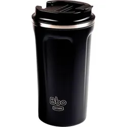VASO TERMO ACERO INOX NEGRO...