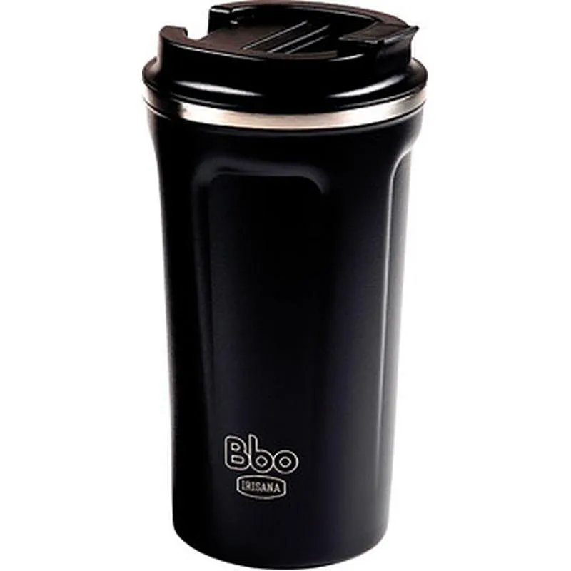 Compra VASO TERMO ACERO INOX NEGRO - 450 ML IRISANA 72.BBO19.NE al mejor precio