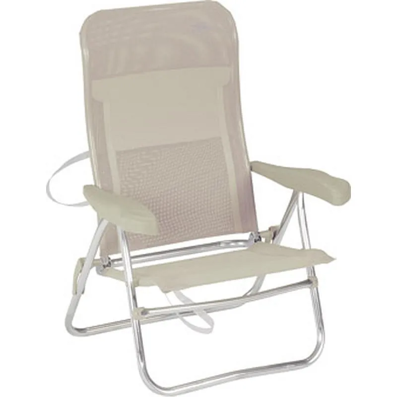 Compra SILLA PLAYA 7 POSICIONES BEIGE CRESPO AL/205-M34 al mejor precio