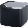 Compra SALERO CERAMICA CUADRADO CON TAPA ACRILICA NEGRO KOOK TIME F053740 al mejor precio