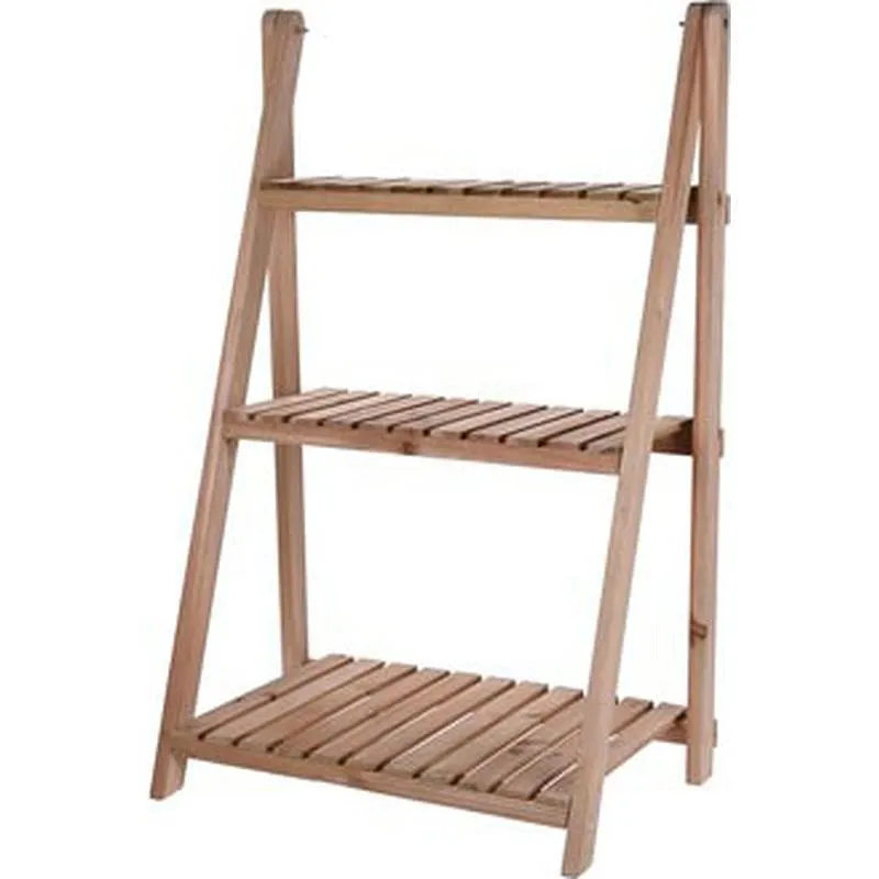 Compra ESTANTERIA MADERA JARDIN 3 ESTANTES 68 X 38 X H96 CM IMPORT KR5000040 al mejor precio