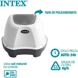 Compra SISTEMA CLORACION SALINA KRYSTAL CLEAR PARA PISCINAS 17M3 INTEX 55244 al mejor precio