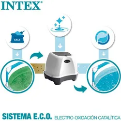 Compra SISTEMA CLORACION SALINA KRYSTAL CLEAR PARA PISCINAS 17M3 INTEX 55244 al mejor precio