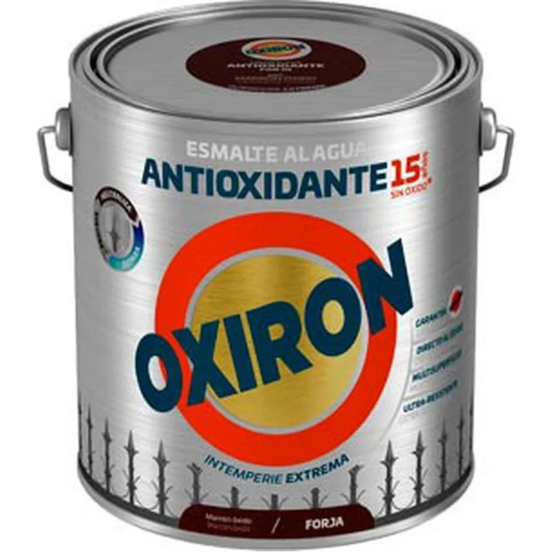 Compra ESMALTE ANTIOXIDANTE AGUA OXIRON FORJA 2,5 L MARRON OXIDO TITAN 01F021425/5805958 al mejor precio