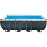 PISCINA RECTANGULAR DESMONTABLE ULTRA XTR 17.203 L DEPURADORA ARENA 4.500 L/H 549X274X132CM INTEX 55220