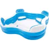 Compra PISCINA INFANTIL HINCHABLE CON ASIENTOS 229X229X66CM INTEX 56475 al mejor precio