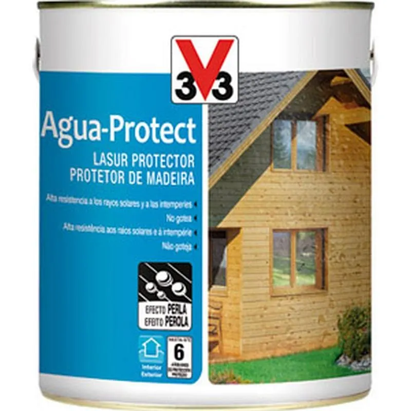 Compra LASUR AGUA PROTECT SATINADO 750 ML CEREZO V33 9075 al mejor precio