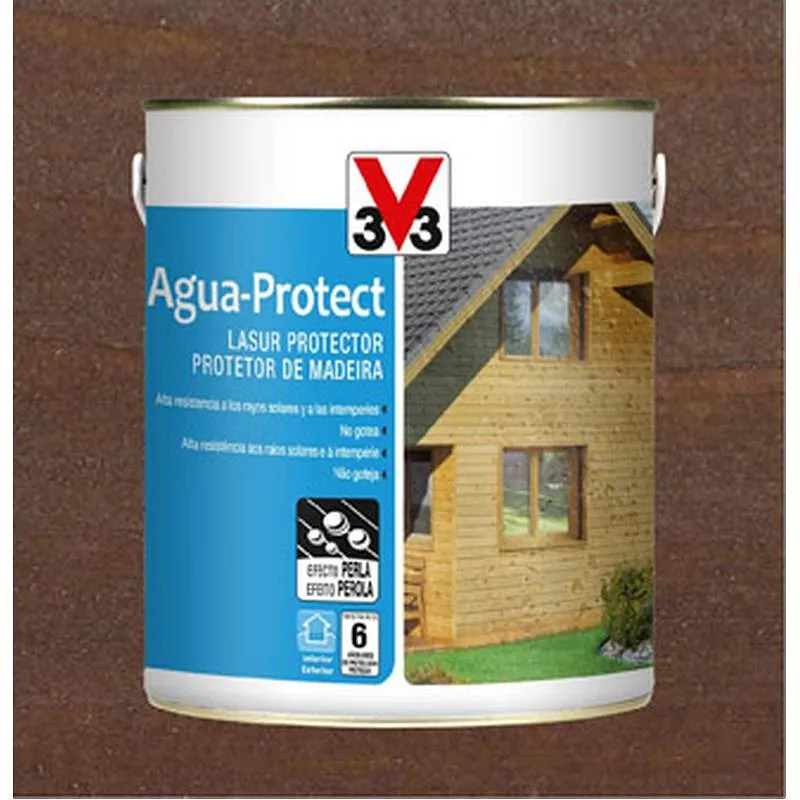 Compra LASUR AGUA PROTECT SATINADO 2,5 L PALISANDRO V33 9158 al mejor precio