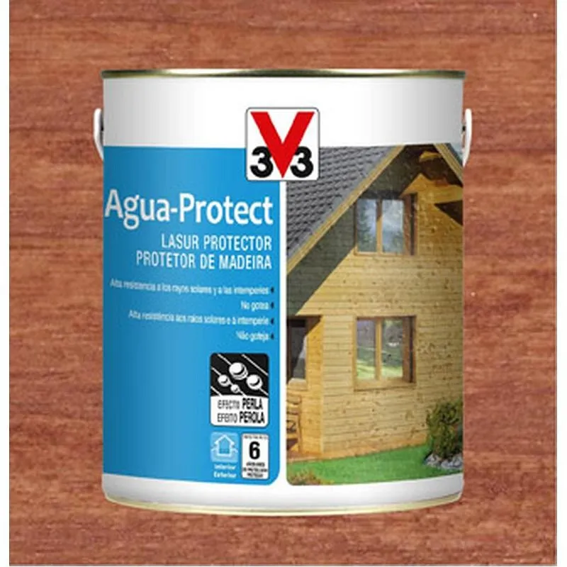 Compra LASUR AGUA PROTECT SATINADO 750 ML SAPELI V33 9171 al mejor precio