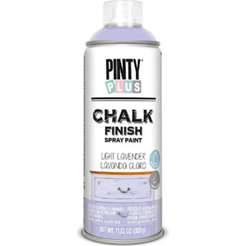 Compra PINTURA SPRAY CHALK 520 CC LAVANDA CLARO PINTYPLUS 835 al mejor precio