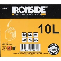 Compra BIDON CON CANULA PARA COMBUSTIBLE 10 L IRONSIDE 202487 al mejor precio