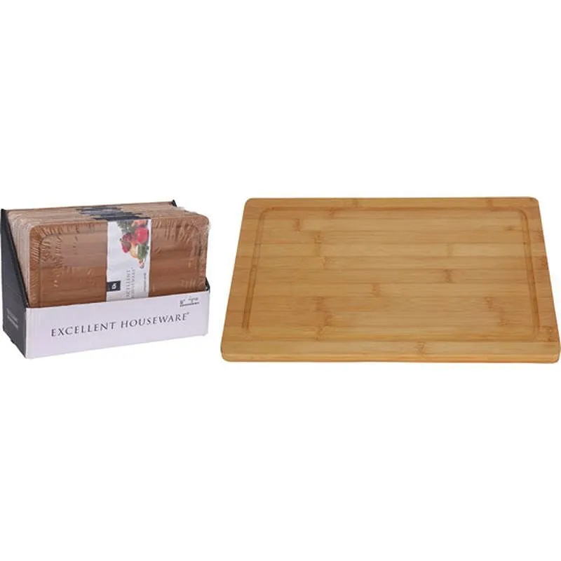 Compra TABLA CORTAR BAMBU 37 X 25 X 1,6 CM IMPORT 784610390/784200130 al mejor precio