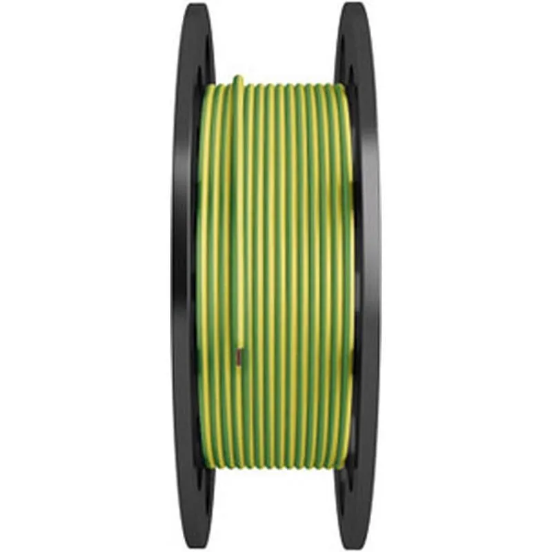 Compra CABLE UNIPOLAR FLEXIBLE 1 X 1,5 MM 200MT AMARILLO/VERDE BRICABLE 131V001MBP200 al mejor precio