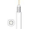 Compra CABLE COAXIAL TELEVISION 25 MT BLANCO BRICABLE 99003133RBR025 al mejor precio