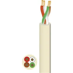 Compra CABLE TELEFONO 4 HILOS 10MT MARFIL TOP CABLE 99003131RBR010 al mejor precio