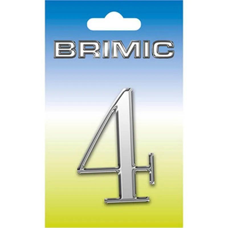 Compra NUMERO 4 LATON 100 MM NIQUEL SATINADO MICEL 10304 al mejor precio