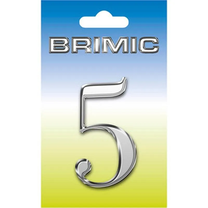 Compra NUMERO 5 LATON 100 MM NIQUEL SATINADO MICEL 10305 al mejor precio