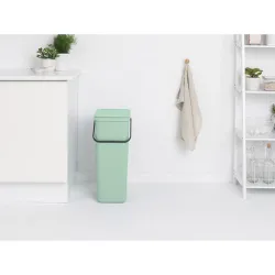 Compra CUBO RECICLAJE SORT & GO' VERDE JADE 6 L BRABANTIA 21 17 68 al mejor precio