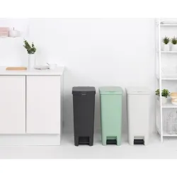 Compra CUBO RECICLAJE CON PEDAL STEPUP 40 L - ANTRACITA BRABANTIA 80 00 23 al mejor precio