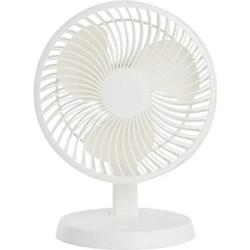 Compra VENTILADOR SOBREMESA 5 W - diametro 17 CM - BLANCO IMPORT 73212 al mejor precio