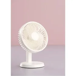 Compra VENTILADOR SOBREMESA 5 W - diametro 17 CM - BLANCO IMPORT 73212 al mejor precio