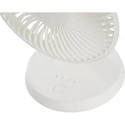 Compra VENTILADOR SOBREMESA 5 W - diametro 17 CM - BLANCO IMPORT 73212 al mejor precio