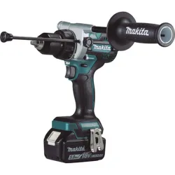 Compra TALADRO BATERIA COMBINADO PERCUTOR 18 V. DOS BATERÍAS Y CARGADOR MAKITA DHP486RTJ al mejor precio