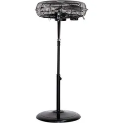 VENTILADOR INDUSTRIAL DE PIE diametro45CM 120W ORIENTABLE 3 VELOCIDADES UFESA 84104528