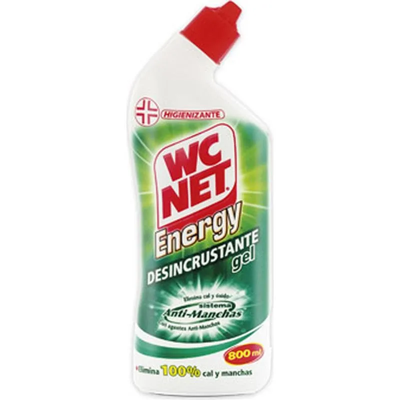 Compra DESINCRUSTANTE GEL ENERGY 800 ML WC NET 7000065 al mejor precio