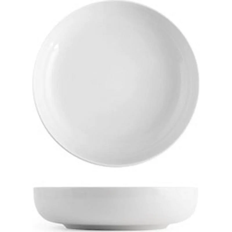 Compra PLATO PORCELANA PEARL BLANCO HONDO - 19 CM NON 9004402 al mejor precio