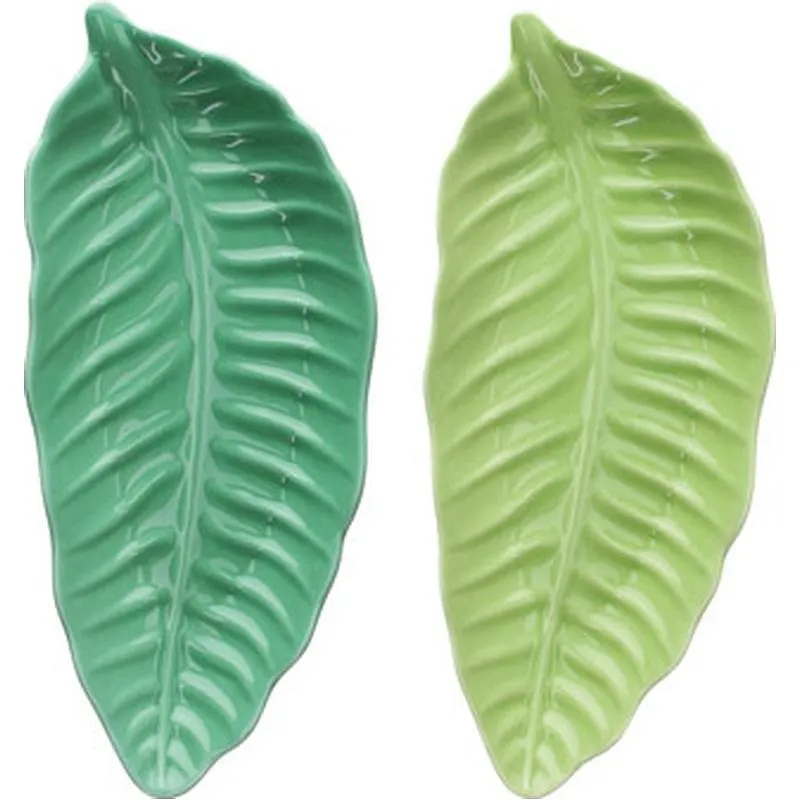 Compra PLATO STONEWARE HOJA VERDE 28 X 12 CM - SURTIDO NON RE1PI615833 al mejor precio