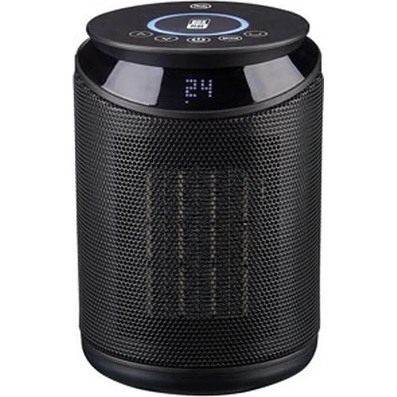 Compra TERMOVENTILADOR CERAMICO OSCILANTE DIGITAL 1000/2000W NEGRO BOX PLUS PTC-1919LR al mejor precio