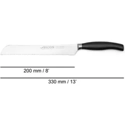 Compra CUCHILLO FORJADO SERIE CLARA PANERO 20 CM ARCOS 210700 al mejor precio
