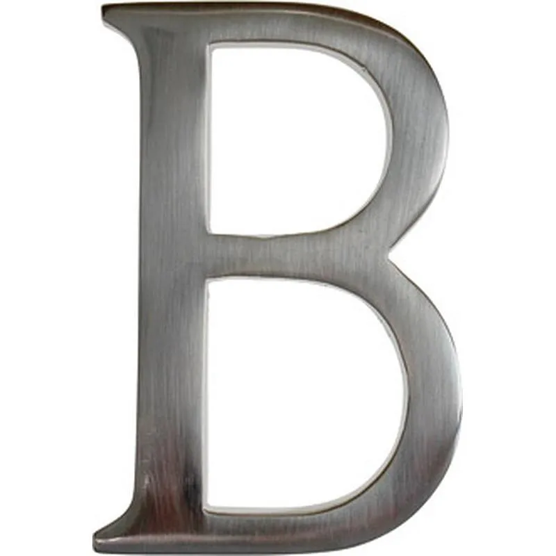 Compra LETRA LATON 100 MM D CROMO MATE SICROM 4434020 al mejor precio