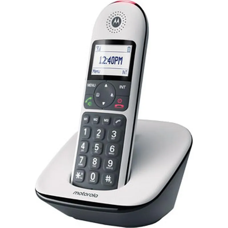 Compra TELEFONO INALAMBRICO TECLAS GRANDES BLANCO MOTOROLA 107CD5001WHITE al mejor precio