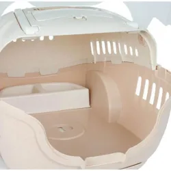 Compra TRANSPORTIN BUBBLE SAND 58,5 X 47 X 34,5 CM LOBOO 80102 al mejor precio