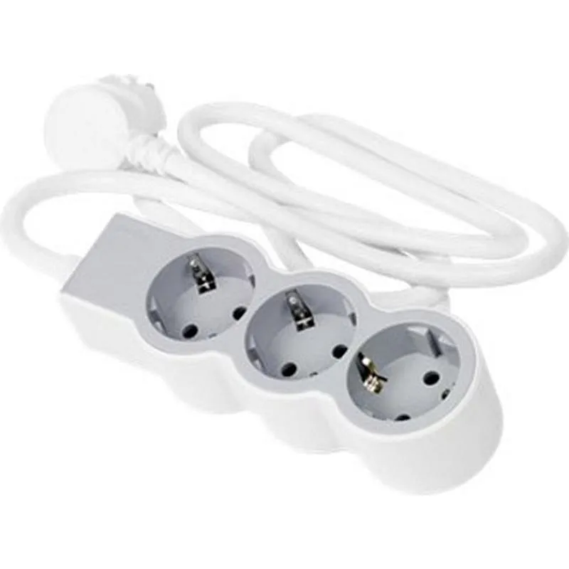 Compra BASE MULTIPLE EXTRAPLANA 10/16A 1,5M 3 TOMAS BLANCO/GRIS LEGRAND 694549 al mejor precio