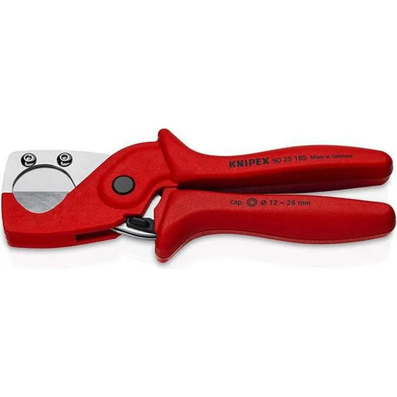 Compra CORTATUBOS PARA TUBOS PLATICOS Y MULTICAPA diametro 12-25 MM KNIPEX 90 25 185 al mejor precio