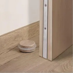 Compra TOPE PUERTA ADHESIVO PLASTICO-METAL OLIVO MEDITERRANEO INOFIX 2098-1- al mejor precio