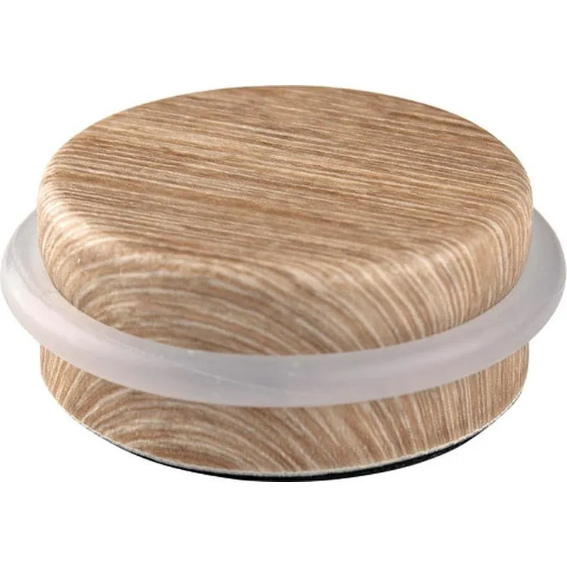 Compra TOPE PUERTA ADHESIVO PLASTICO-METAL NOGAL AMERICANO INOFIX 2098-4- al mejor precio