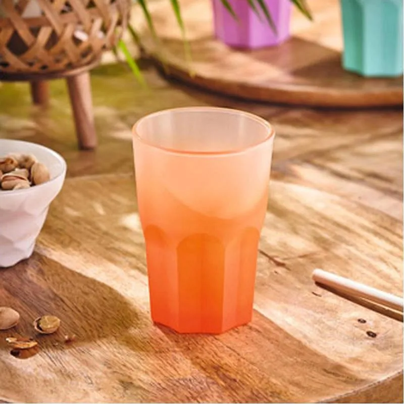 Compra VASO CRISTAL SUMMER COLOR 40 CL NARANJA LUMINARC 5424415 al mejor precio