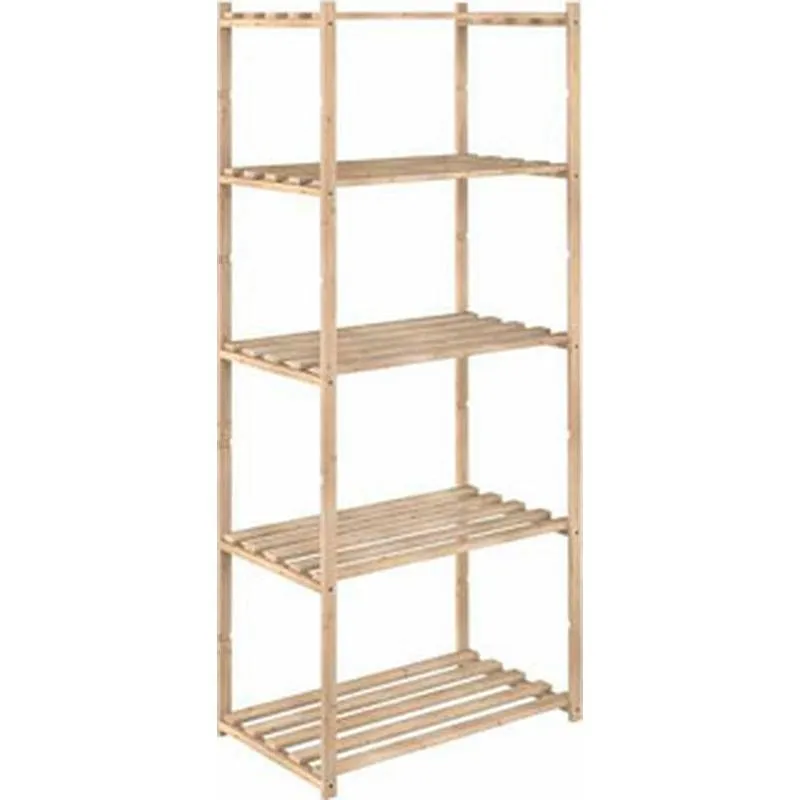 Compra ESTANTERIA PINO NATURA 5 BALDAS 171 X 65 X 40 CM ASTIGARRAGA NC5400.99 al mejor precio