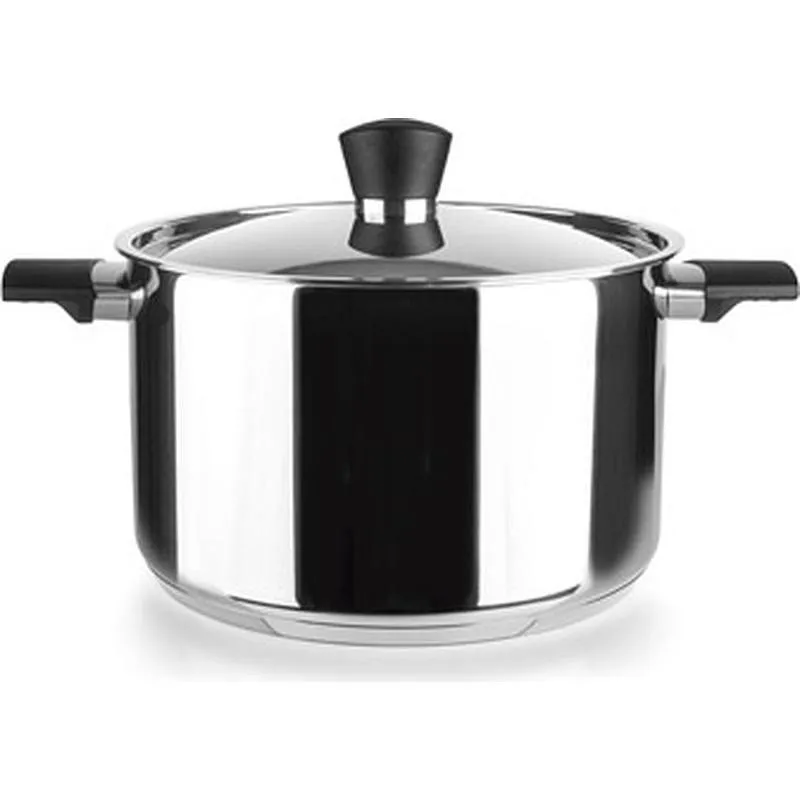 Compra OLLA CON TAPA ACERO INOX SVEA diametro 20 CM IBILI 606220 al mejor precio