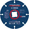 Compra DISCO CORTE MULTIMATERIAL EXPERT MULTIWHEEL X-LOCK diametro 125 X 22,23 MM BOSCH PROFESIONAL 2608901193 al mejor precio