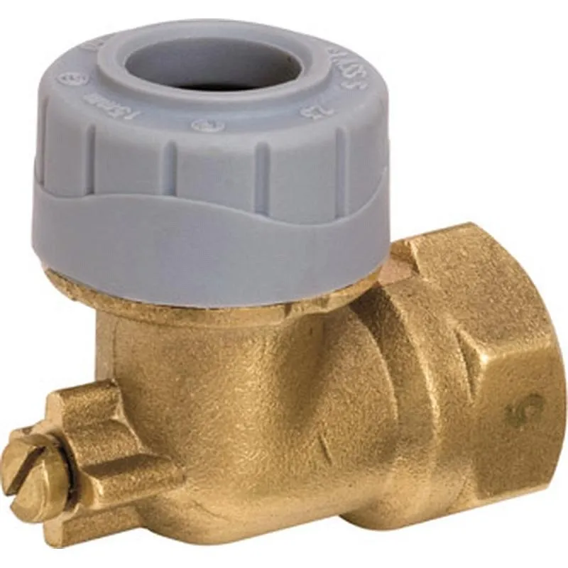 Compra CODO DE FIJACION LATON PB diametro15 MM X ½” C/CASQ. B/U STH S351018 al mejor precio