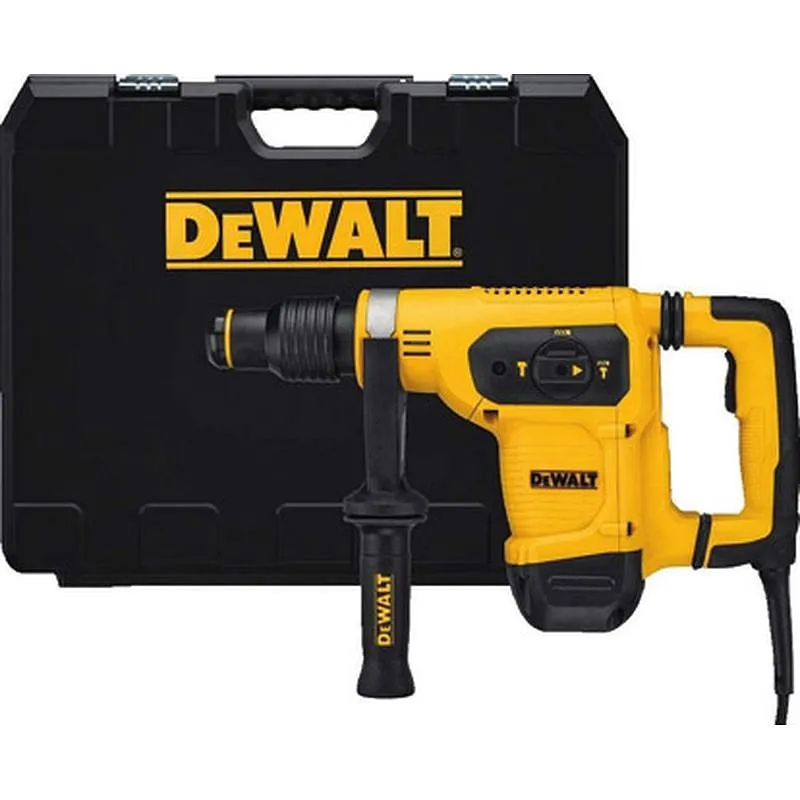 Compra MARTILLO COMBINADO CON CABLE 1050 W 5 KG 6,1 J SDS MAX DEWALT D25481K-QS al mejor precio